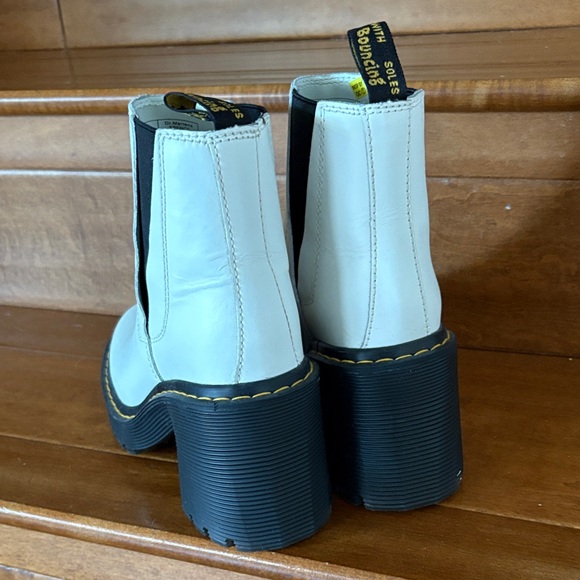 🔥Dr. Martens Spence White Wedge Boots - Picture 3 of 8